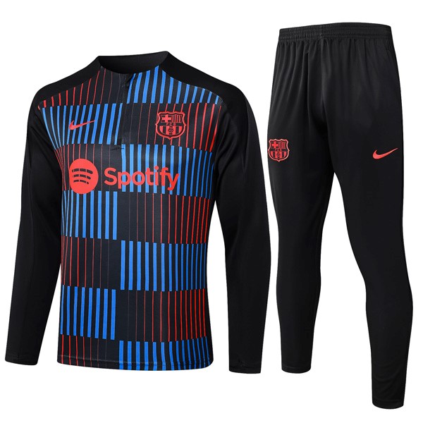 Sudadera De Training Barcelona 2024-25 Azul Negro